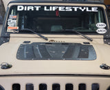 Dirt Lifestyle Windshield Banner