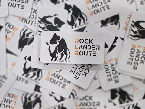 Rock Lander Route Color Sticker