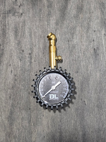 Low Pressure Tire Gauge - 0-15 PSI