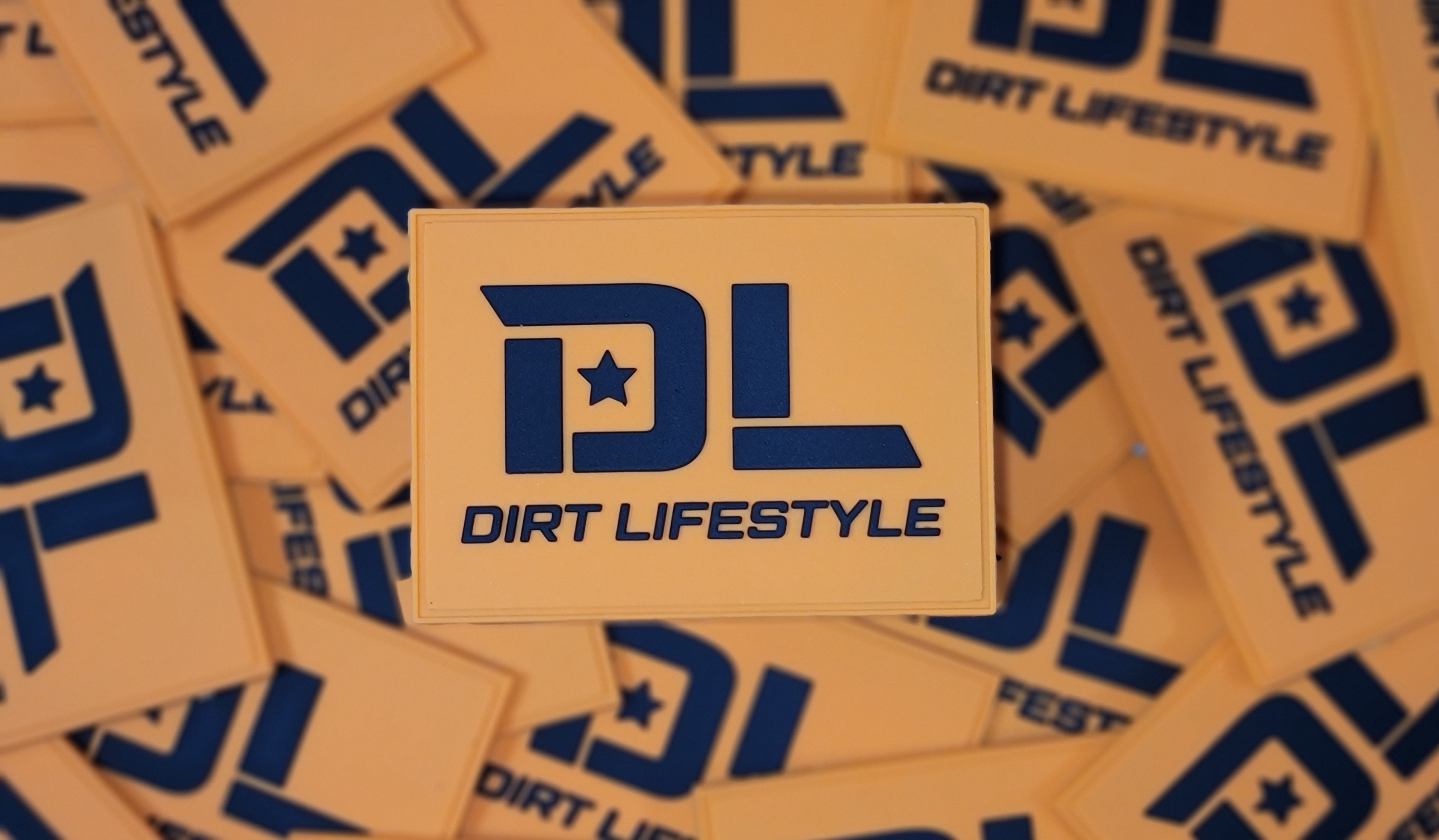PVC Orange Dirt Lifestyle Patch